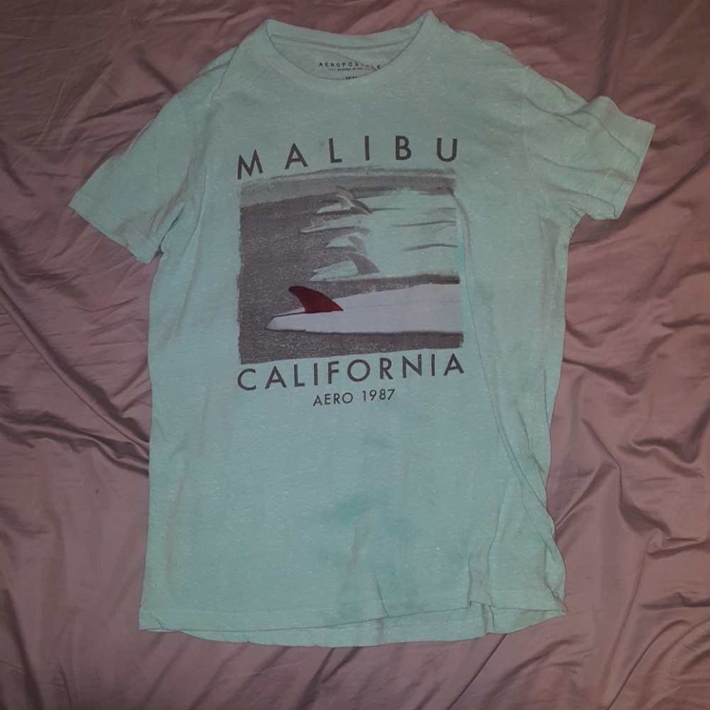 Aeropostle Malibu California short sleeve shirt